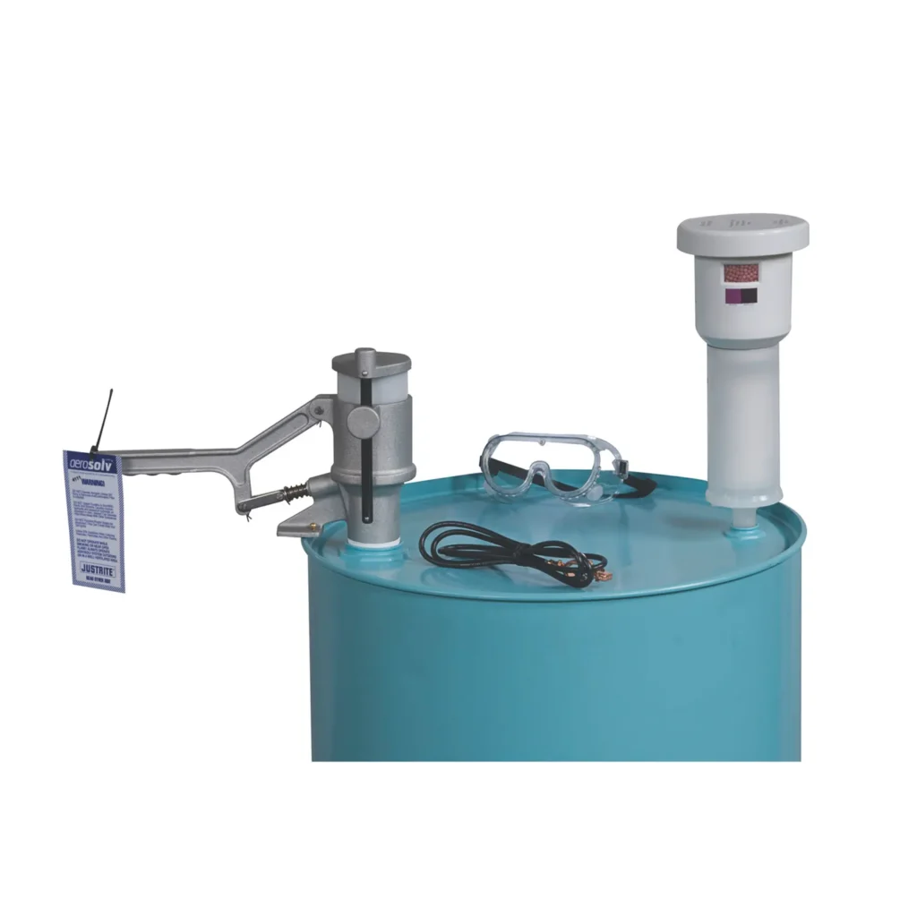 Recyclingsysteem voor Spuitbussen justrite