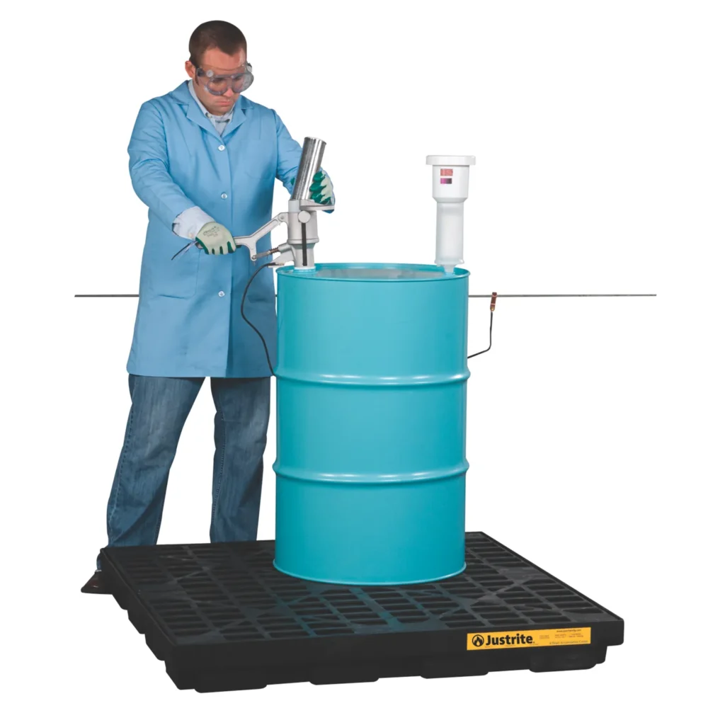 Recyclingsysteem voor Spuitbussen justrite